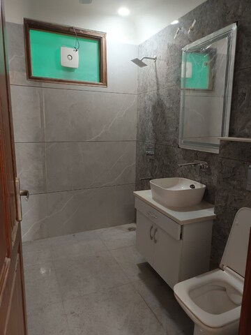 Bathroom in 4 BHK Builder Floor at Neharpar – for Rent