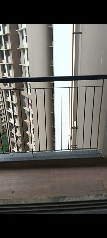 Balcony in 2 BHK Apartment at Runwal Eirene, Balkum Pada – for Rent