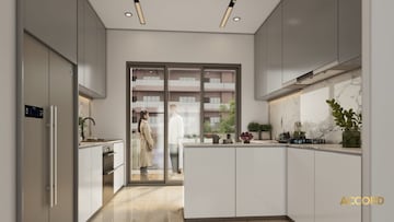 Kitchen in 3.5 BHK Apartment at Sector 48 – for Sale