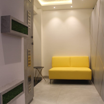 Bathroom in  Office Space in IT/SEZ at Global Port, Sutarwadi – for Rent