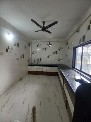 Kitchen in 1 BHK Apartment at Mahape – for Rent