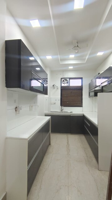 Kitchen in 4 BHK Apartment at Palm Residency Chhatarpur, Chattarpur – for Rent