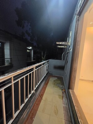 Balcony in 3 BHK Builder Floor at Risland Sky Mansion, Chattarpur – for Rent