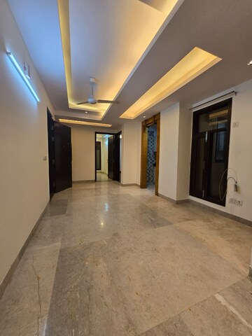 Living Room in 3 BHK Builder Floor at Risland Sky Mansion, Chattarpur – for Rent