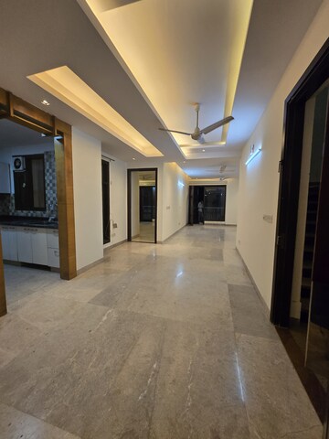 Living Room in 3 BHK Builder Floor at Risland Sky Mansion, Chattarpur – for Rent