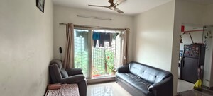 Living Room in 1 BHK Apartment at Siddhi Highland Park Phase 2, Kapur Bawdi – for Rent