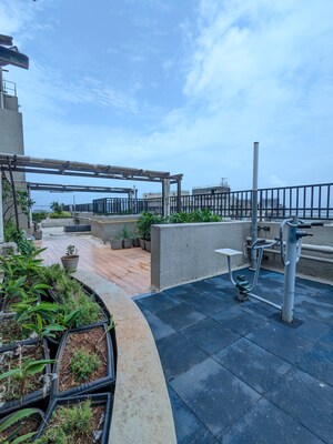 Balcony in 1 BHK Apartment at Parinee Essence, Kandivali West – for Rent