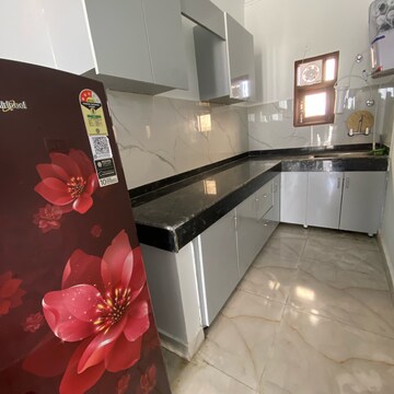 Kitchen in 2 BHK Builder Floor at Risland Sky Mansion, Chattarpur – for Rent