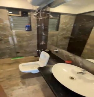 Bathroom in 3 BHK Apartment at Krishiv Enclave, Chembur – for Rent