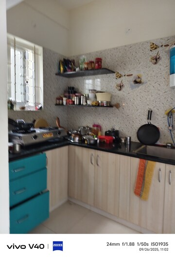 Kitchen in 1 BHK Builder Floor at Halasuru – for Rent