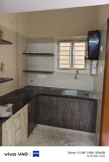 Kitchen in 1 BHK Builder Floor at Halasuru – for Rent