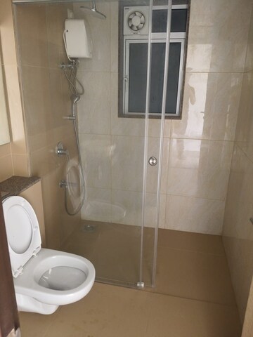 Bathroom in 3 BHK Apartment at LnT Veridian, Powai – for Rent