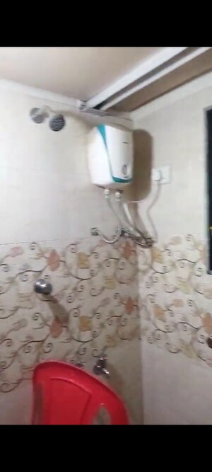 Bathroom in 1 BHK Apartment at Drishti Heights, Andheri East – for Rent