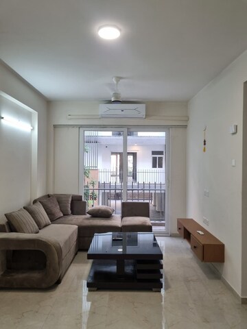 Living Room in 3.5 BHK Builder Floor at Smart World Gems, Sector 89 – for Rent