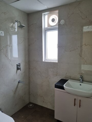 Bathroom in 3.5 BHK Builder Floor at Smart World Gems, Sector 89 – for Rent