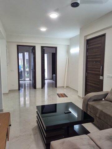 Living Room in 3.5 BHK Builder Floor at Smart World Gems, Sector 89 – for Rent