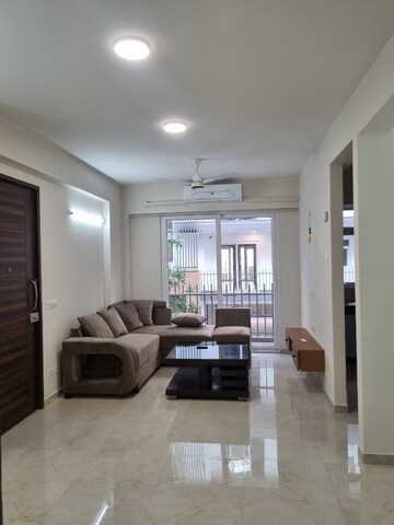 Living Room in 3.5 BHK Builder Floor at Smart World Gems, Sector 89 – for Rent