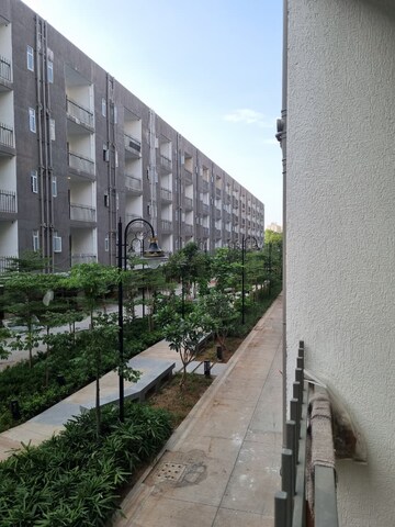 Balcony in 3.5 BHK Builder Floor at Smart World Gems, Sector 89 – for Rent