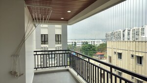 Balcony in 3 BHK Apartment at Praneeth Pranav Solitaire, Bachupally – for Rent