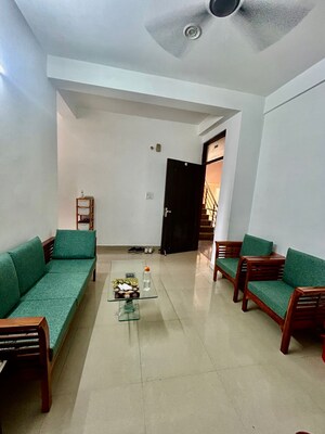 Living Room in 2 BHK Builder Floor at Chattarpur – for Rent