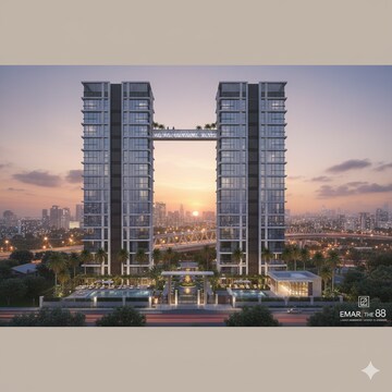 2 BHK Apartment For Sale in Emaar The 88, Sector 112
