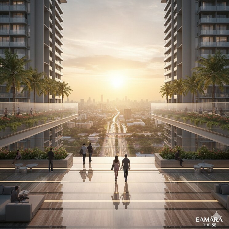 Exterior View, emaar-the-88 2 Bedroom 1330 Sq.Ft. Apartment In Sector 112 Gurgaon 9242942