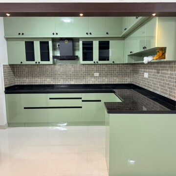 Kitchen in 3 BHK Apartment at SJR Fiesta Homes, Doddanagamangala Village – for Rent