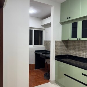 Kitchen in 3 BHK Apartment at SJR Fiesta Homes, Doddanagamangala Village – for Rent