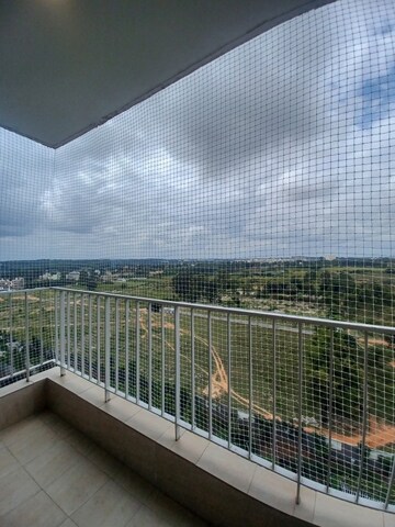 Balcony in 3 BHK Apartment at Godrej Aqua, International Airport Road – for Rent