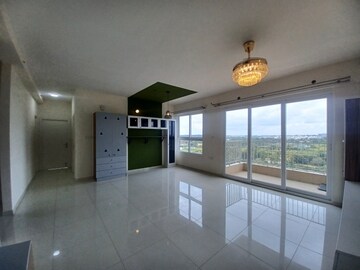 Living Room in 3 BHK Apartment at Godrej Aqua, International Airport Road – for Rent