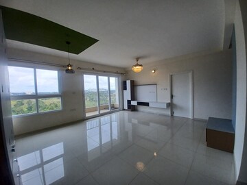 Building Lobby in 3 BHK Apartment at Godrej Aqua, International Airport Road – for Rent