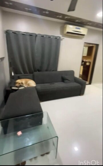 Living Room in 3 BHK Apartment at Makarba – for Rent