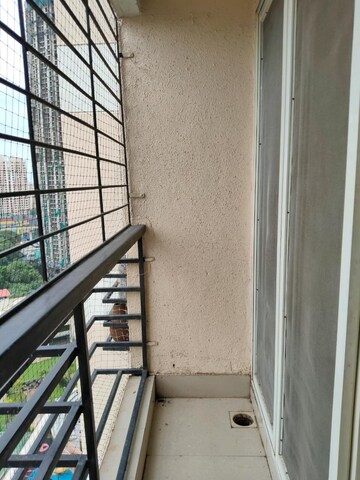 Balcony in 3 BHK Apartment at DB Parkwoods, Kasarvadavali – for Rent