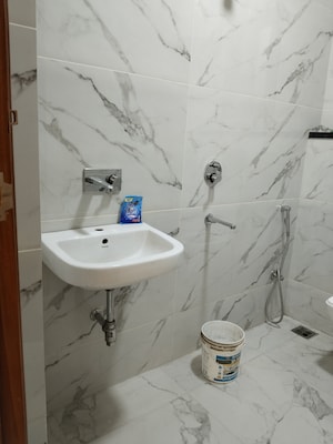 Bathroom in 2 BHK Apartment at Panchsheel Vihar – for Rent