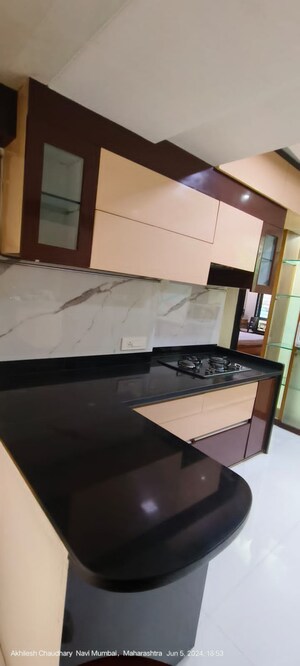 Kitchen in 2 BHK Apartment at Vidhani Mount View, Vashi Sector 17 – for Rent