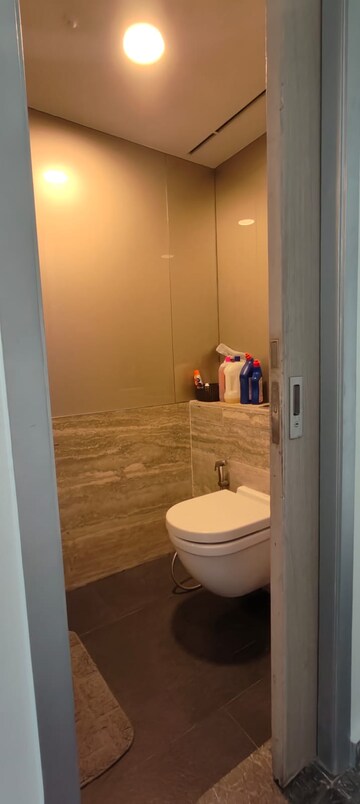 Bathroom in 3 BHK Apartment at Lodha New Cuffe Parade, Wadala – for Rent
