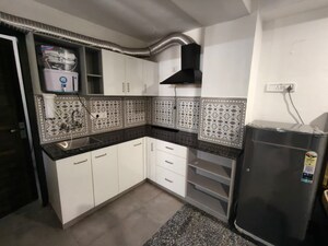 Kitchen in 1 BHK Builder Floor at Sector 46 – for Rent