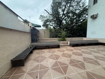 Balcony in 3.5 BHK Villa at Gera Harmony, Kalyani Nagar – for Rent