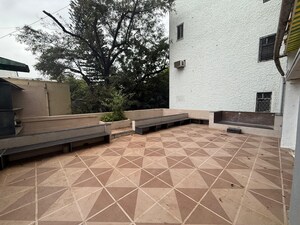 Balcony in 3.5 BHK Villa at Gera Harmony, Kalyani Nagar – for Rent