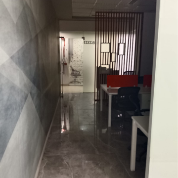 Kitchen in  Office Space at Alphathum, Sector 90 – for Rent