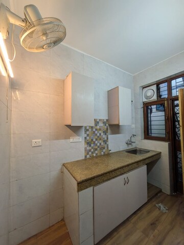 Kitchen in 2 BHK Builder Floor at DLF Plaza Tower, Sector 26a – for Rent