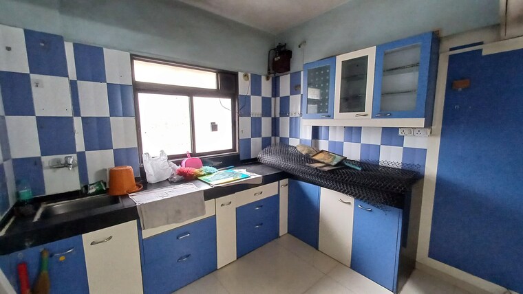 Kitchen, rajshree-tower 2 Bedroom 950 Sq.Ft. Apartment In Uthalsar Thane 9243324