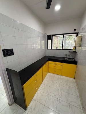 Kitchen in 2 BHK Apartment at Jagdale Amizra, Vartak Nagar – for Sale