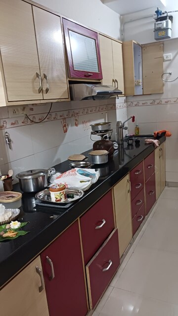 Kitchen in 2 BHK Apartment at Vihang Garden, Pokhran Road No One – for Rent