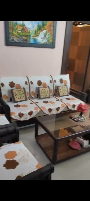 Living Room in 2 BHK Apartment at SCC Sapphire, Raj Nagar Extension – for Rent