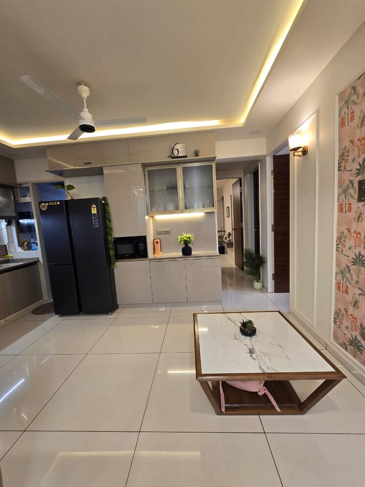 Living Room, sama savli road 3 Bedroom 1580 Sq.Ft. Apartment In Sama Savli Road Vadodara 9243348