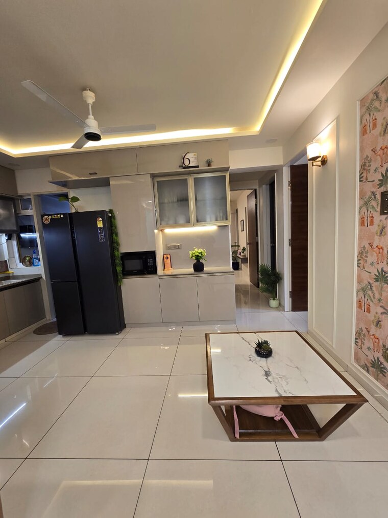 Living Room, sama savli road 3 Bedroom 1580 Sq.Ft. Apartment In Sama Savli Road Vadodara 9243348