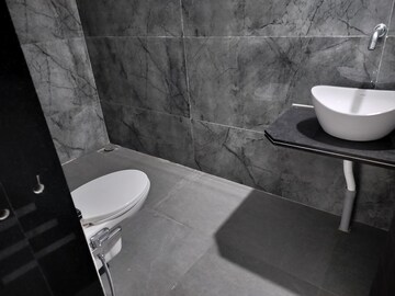 Bathroom in 3 BHK Apartment at GK Dwarka Heights, Pimple Saudagar – for Rent