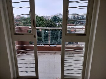 Balcony in 3 BHK Apartment at GK Dwarka Heights, Pimple Saudagar – for Rent