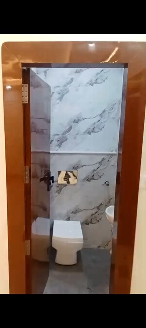 Bathroom in 3 BHK Builder Floor at Jyoti Super Village, Raj Nagar Extension – for Sale